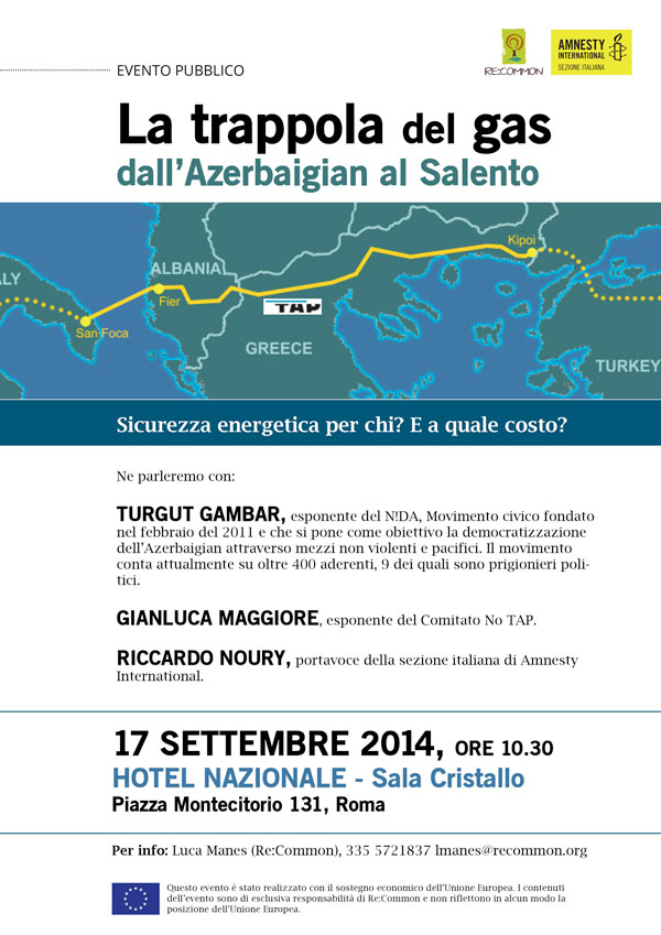 La trappola del gas - 17 settembre 2014